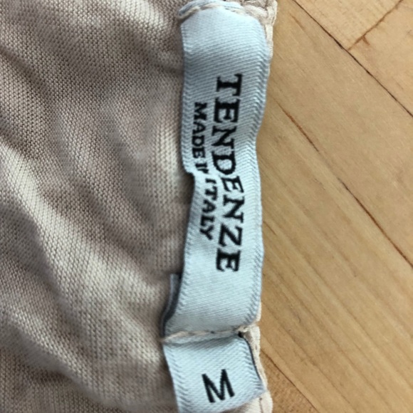 TENDENZE silk fully lined floral tank M - Picture 3 of 6